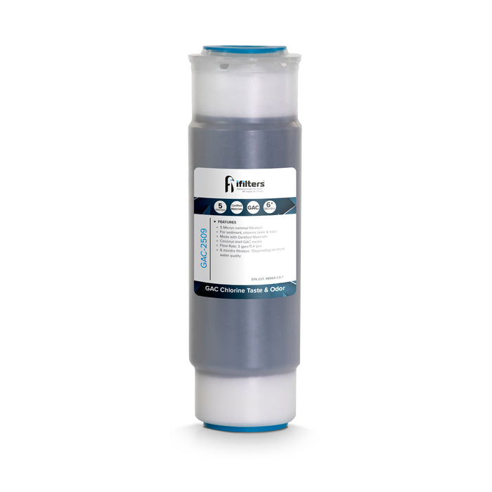 iFilters GAC Carbon Water Filter Cartridge for LWHGAC V2, LWH-D V2 Systems