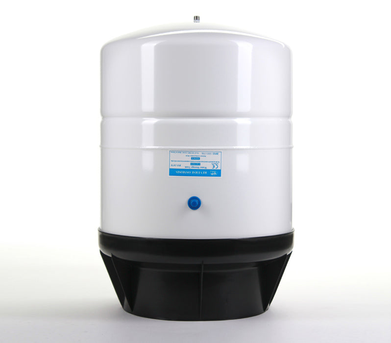 14 Gallon RO-14-W34 Revers Osmosis Storage Water Tank, White, 1/4" or 3/4" Port