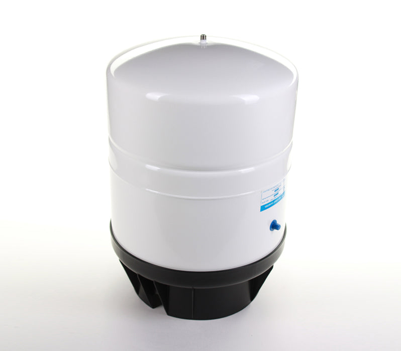 14 Gallon RO-14-W34 Revers Osmosis Storage Water Tank, White, 1/4" or 3/4" Port