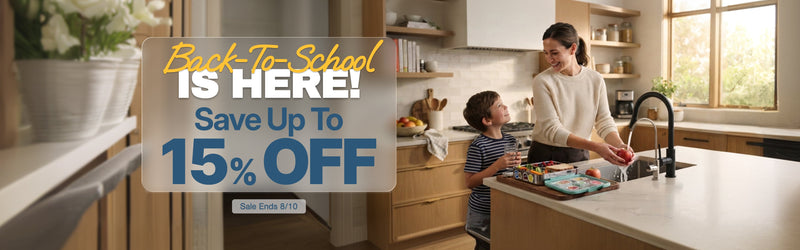 Back to School Sale 15% Off RO / Specialty Systems