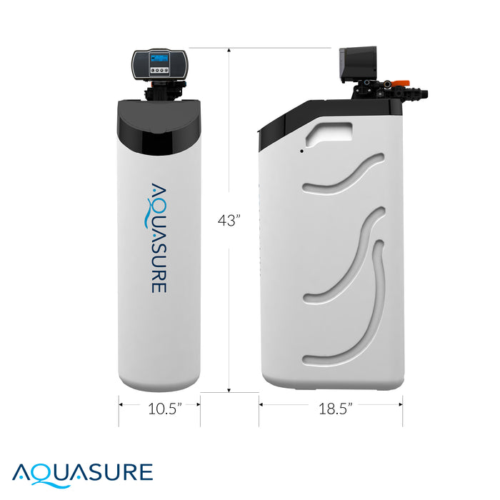 Aquasure Harmony Lite 32,000 Grain Cabinet Water Softener – Compact All-in-One System