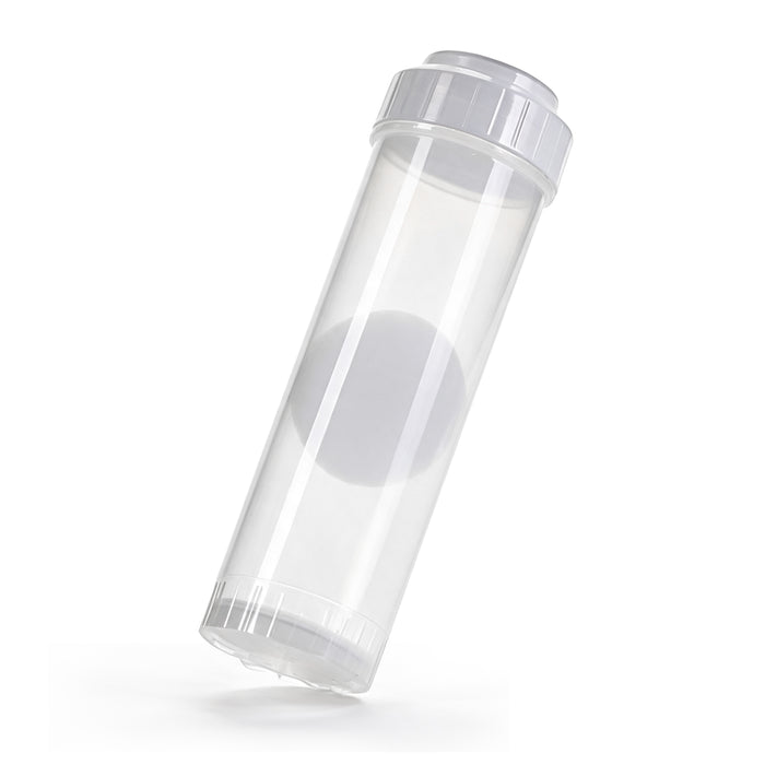 Hydronix Clear Empty Standard Size Water Filter Cartridge Pre/Post Use 2.5 x 10