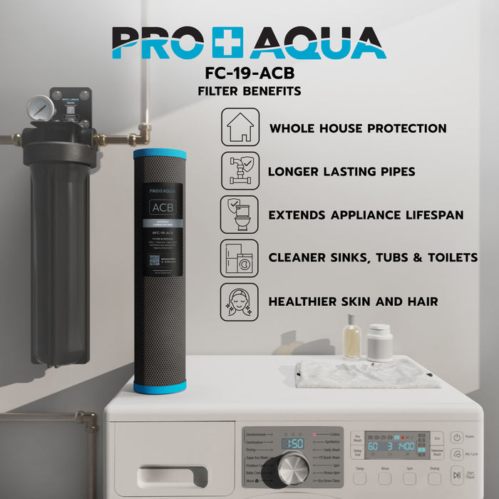 Carbon Infused Replacement Filter For PRO-SCI and PRO-100-E ELITE GEN2 Whole-House Well Water