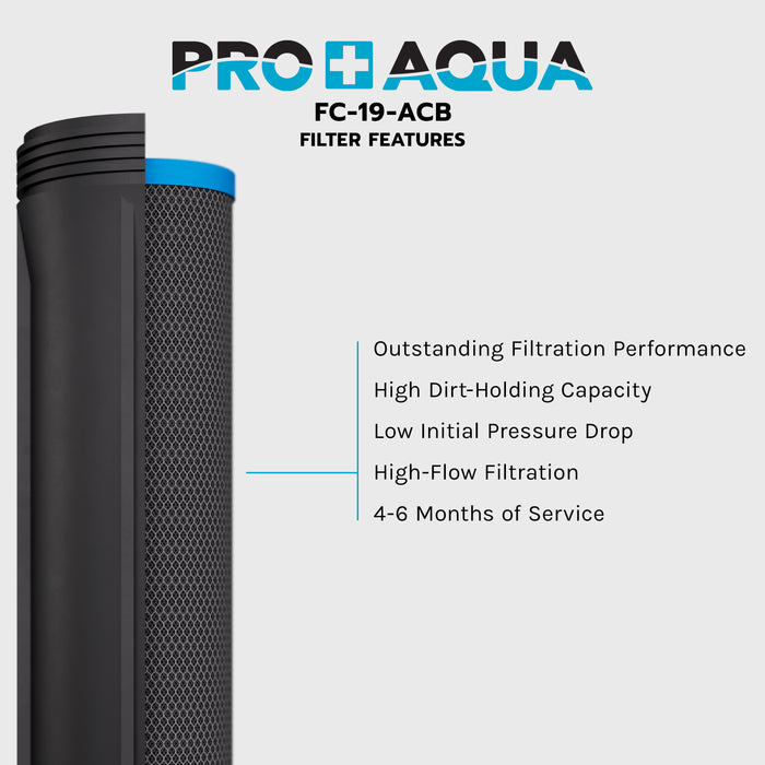 Carbon Infused Replacement Filter For PRO-SCI and PRO-100-E ELITE GEN2 Whole-House Well Water