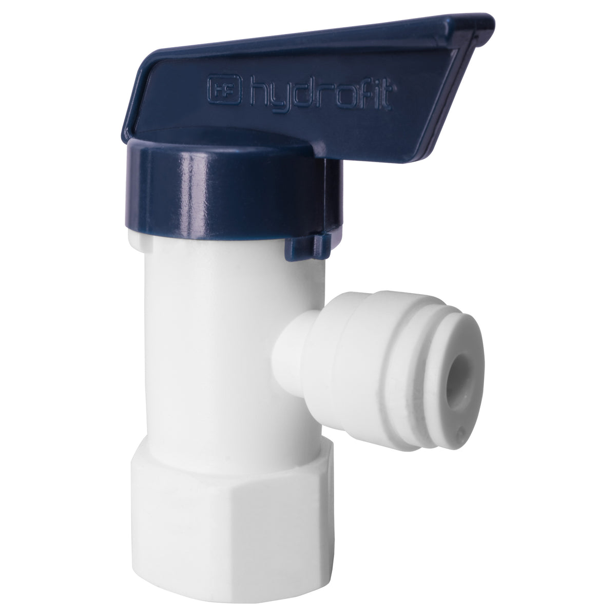 Tank Ball Valve 3/8" Quick Connect X 1/4" Female Npt For Water Purifier Pressure