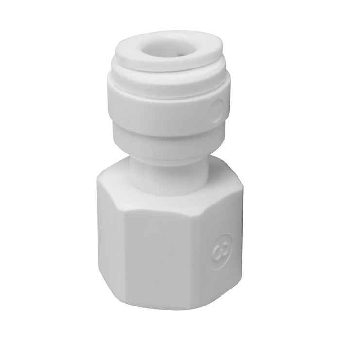 HDF-FF04 1/4" Tube x 7/16" - 24 UNS Faucet Fitting