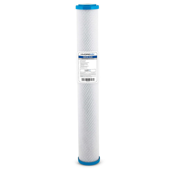 Coconut Shell CTO, Carbon Block Water Filter Cartridge, 0.5 Micron 2.5 x 20 - IFilters