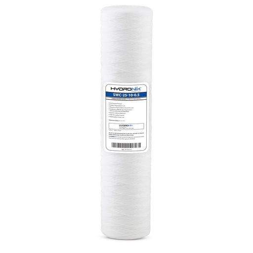 Hydronix SWC-45-20-0.5 - 0.5 Micron Sediment String Wound Water Filter Cartridge (4.5" x 20")