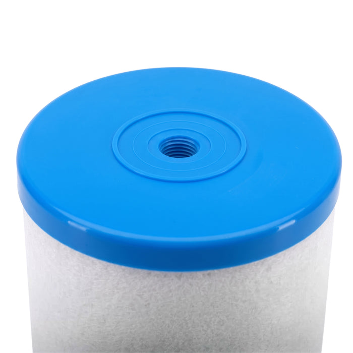 iFilters Compatibles CB6 2-Pack 0.5-Micron Carbon Block Under-Sink Water Filter Replacement | Multipure Aquaversa Compatible – 2.5″ x 6.5″
