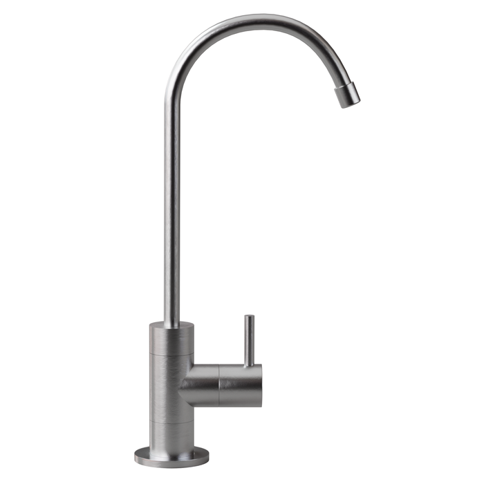 Hydronix LF-EC18-BN/1 Elegant Modern Ceramic RO Filtered Water Faucet, Brushed Nickel - IFilters