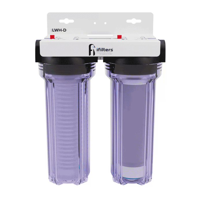 iFilters LWH-D Whole House Water Filter System Sediment CTO City/Well ...