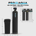 Whole House Water Filtration System + 55,000 Grain Water Softener | Bundle