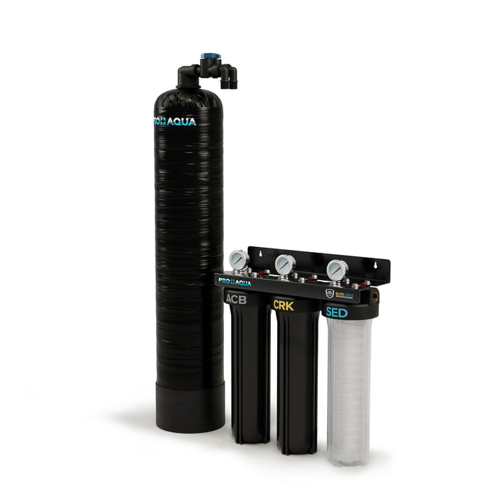 Salt-Free Softener Conditioner and ELITE 3-stage heavy metal odor system, 10.31 GPM