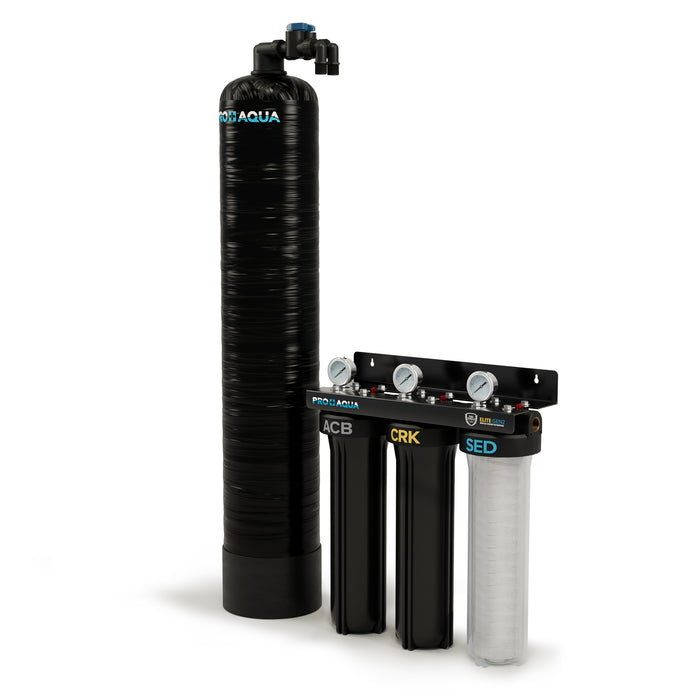 Salt-Free Softener Conditioner and ELITE 3-stage heavy metal odor system, 15 GPM