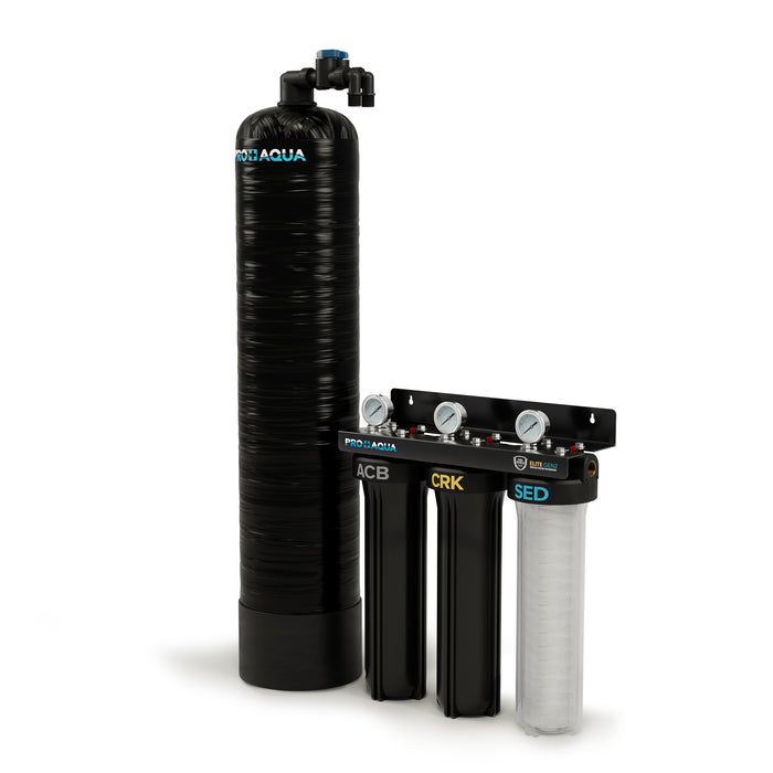 Salt-Free Softener Conditioner and ELITE 3-stage heavy metal odor system, 20 GPM