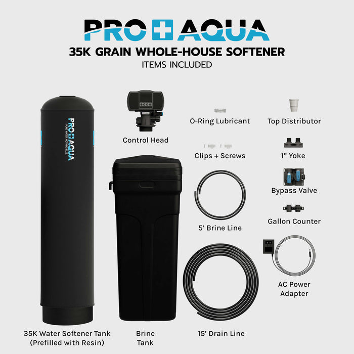 35,000 Grain Heavy Duty Whole House Water Softener