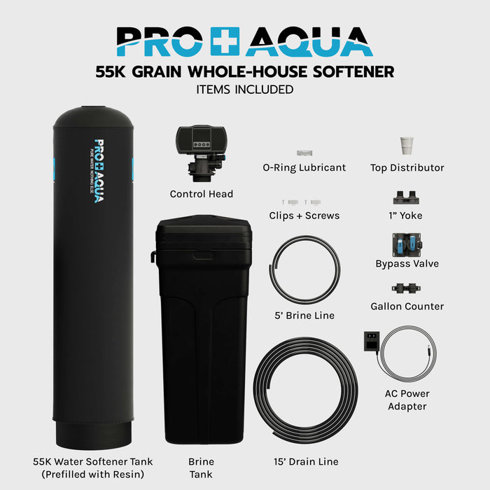 55,000 Grain Heavy Duty Whole House Water Softener