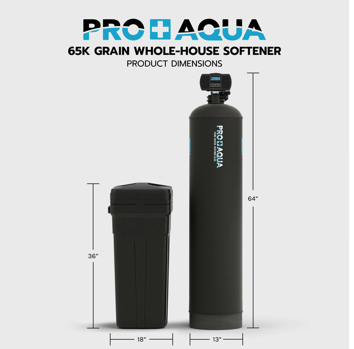 65,000 Grain Heavy Duty Whole House Water Softener