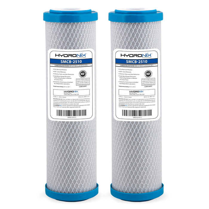 2 PK Carbon Block Drinking Water Filter Replacement for Lead Asbestos CTO