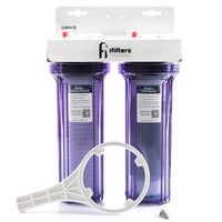 iFilters LWH-D Whole House Water Filter System Sediment CTO City/Well Water Filtration