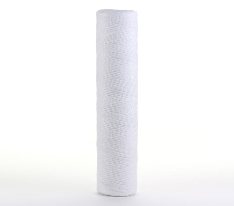 Hydronix SWC-45-20-0.5 Sediment String Wound Water Filter Cartridge, Whole House, Commercial 4.5 x 20, 0.5 Micron