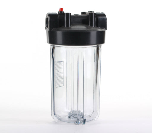 Hydronix HF45-10CLBK15 Water Filter Housing – 10” Big Blue (BB) Clear Housing, 1.5” Ports