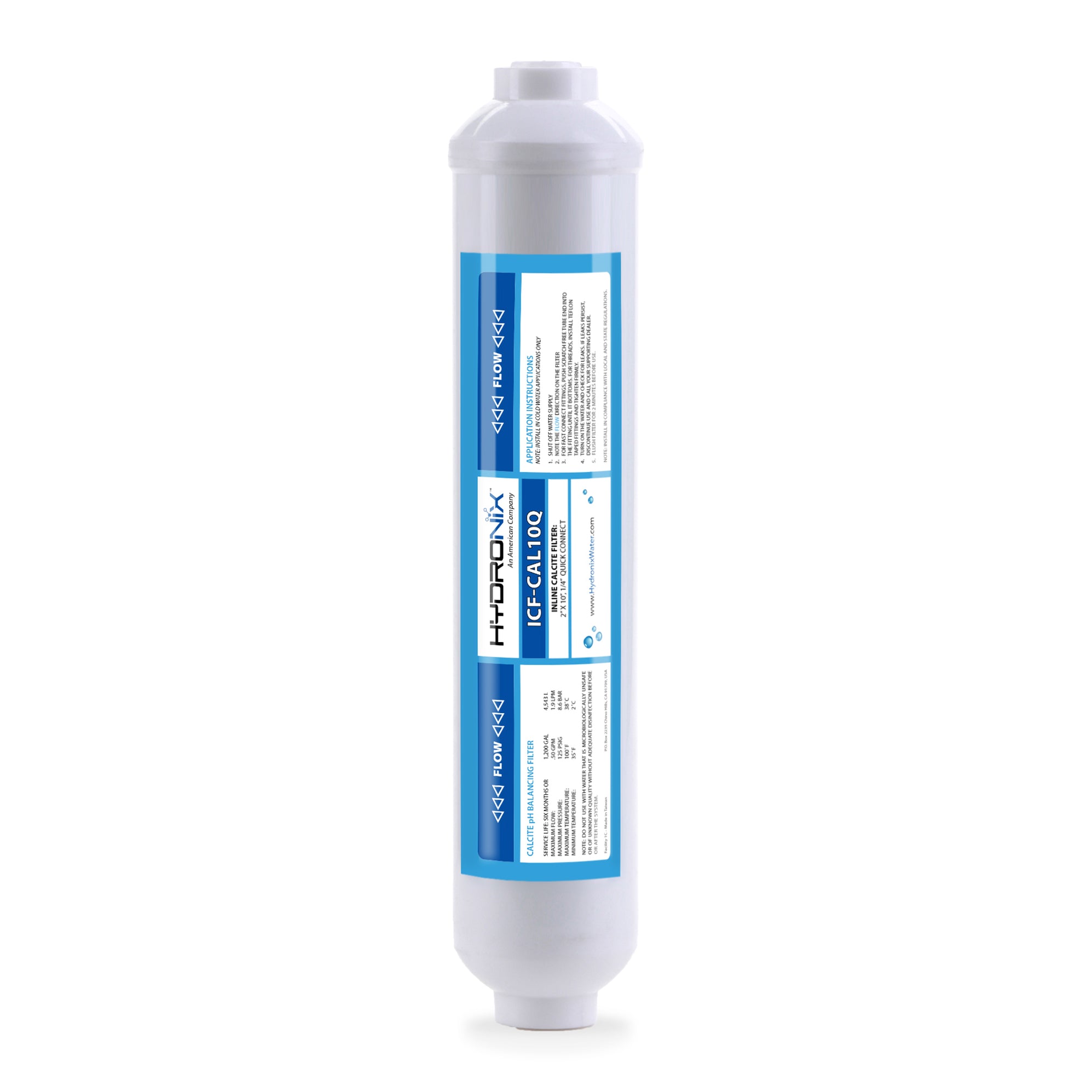 Hydronix ICF-CAL10Q Inline pH Balancing Acid Neutralization Filter ...