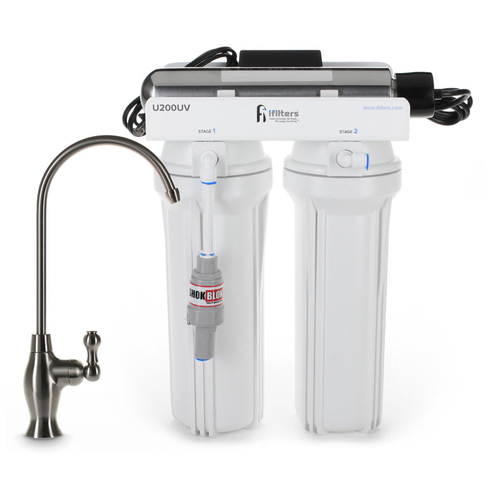 UV Drinking Water Filtration Purifier System 3 Stage Filter & Steriliz —  iFilters
