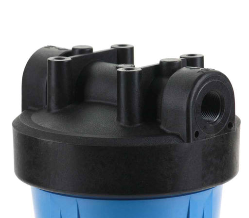 Hydronix HF45-10BLBK34 Water Filter Housing NSF listed 10" - 3/4" Ports
