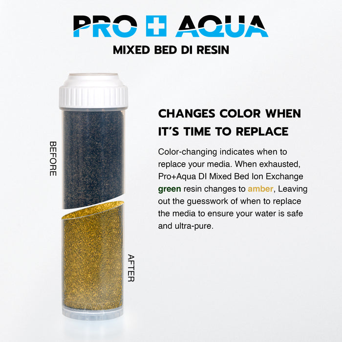 Resintech MBD-30 Color Changing - Indicating DI Resin (Deionization) - 7.5  Pounds (120 Ounces) Sold by Oceanic Water Systems