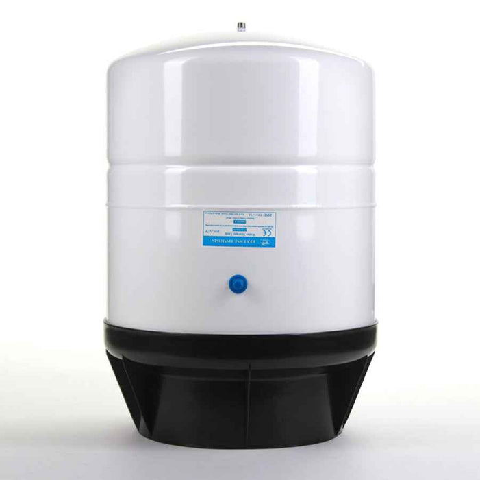 14 Gallon RO-14-W34 Reverse Osmosis Storage Water Tank, White, 1/4" or 3/4" Port