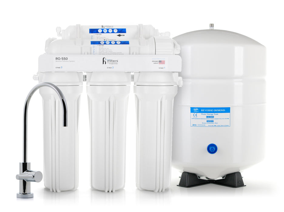 Reverse Osmosis System & Whole House Water Softener Package for 2-4 Bathrooms