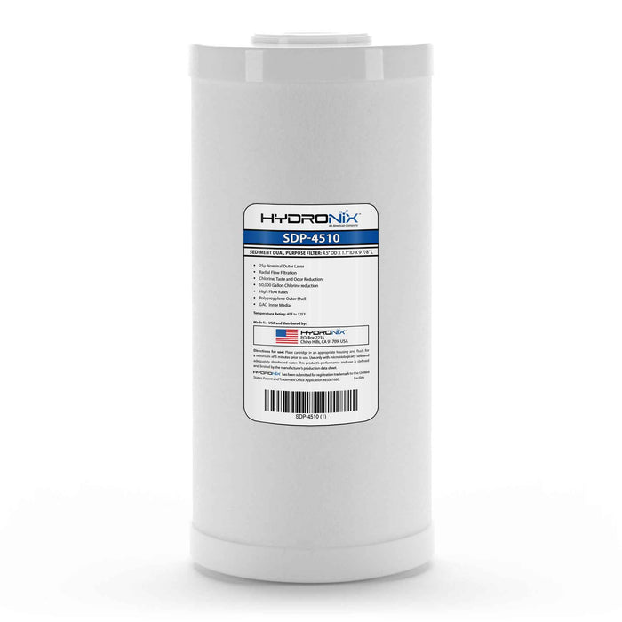 Hydronix SDP-4510 Dual Purpose Radial Flow Cartridge 4.5" x 10"