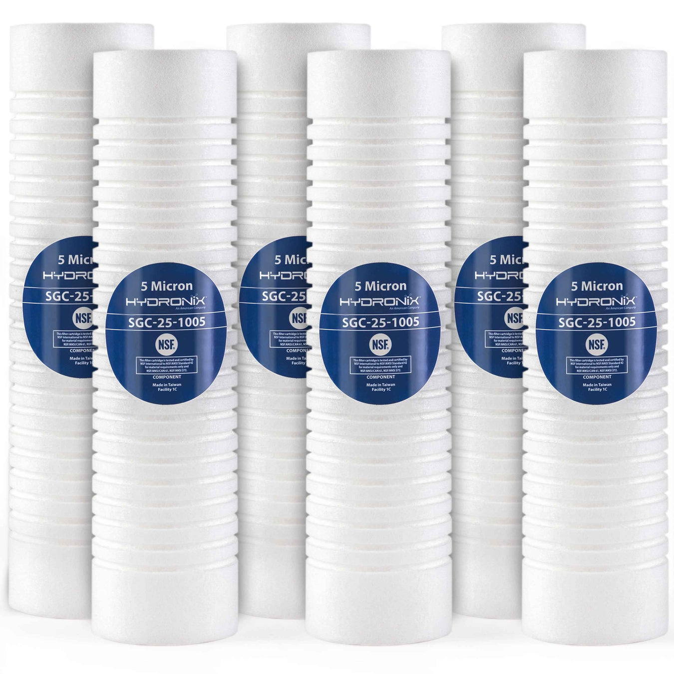 Sediment Grooved Filters