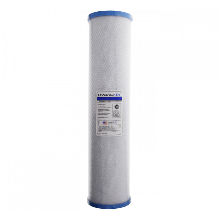 Hydronix Coconut Carbon Block Water Filter 4.5" x 20" - 0.5 Micron - SMCB-4520