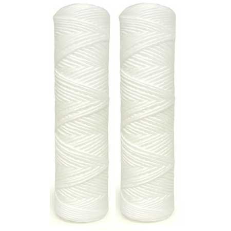 Replacement, GE FXWSC String Wound Sediment Filter Cartridge (2-Pack)