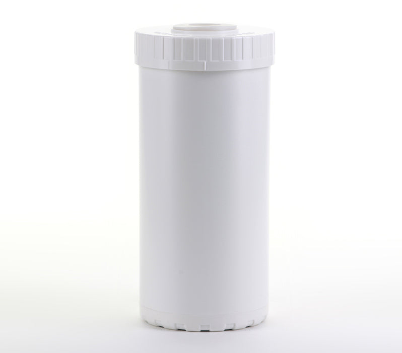 Hydronix EC-4510W White Empty Water Filter Cartridge Durable Construction For Pre Post, Fits Standard Housings 4.5 x 10