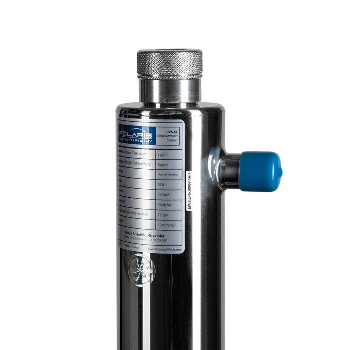 Polaris UVA-6C Ultraviolet Disinfection Sterilizer UV Water System, 6 GPM